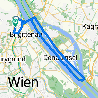 Heiligenstadt SBahn nach Donaustadtbrücke u retour