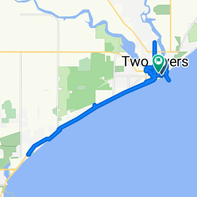 S Breakwater Trail, Two Rivers to Lake St, Two Rivers