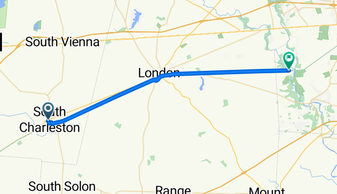 East Columbus Road to Alkire Road