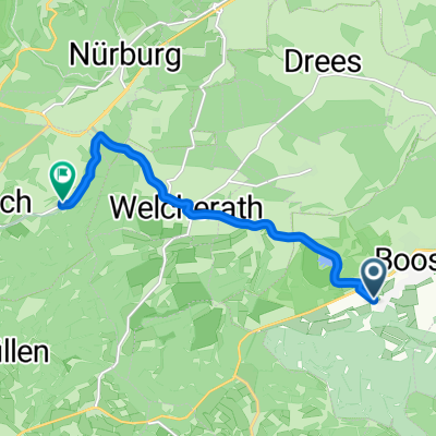 Boos bis Müllenbach Schnellste