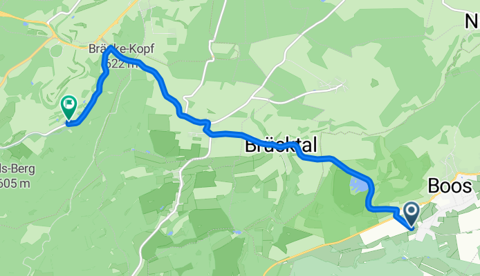 Boos bis Müllenbach Schnellste