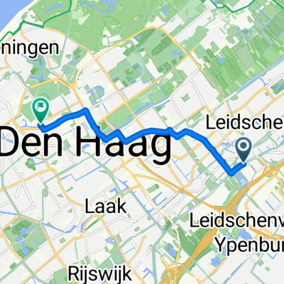 Vlietweg, Leidschendam to Benjamin Ferenczpad, The Hague