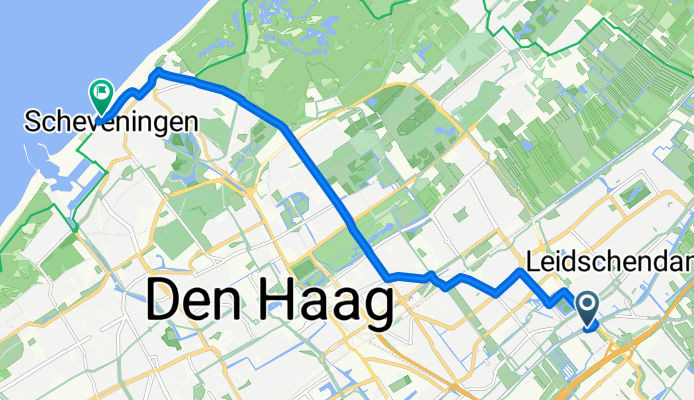 Broekweg, Leidschendam to Strand Noord, The Hague