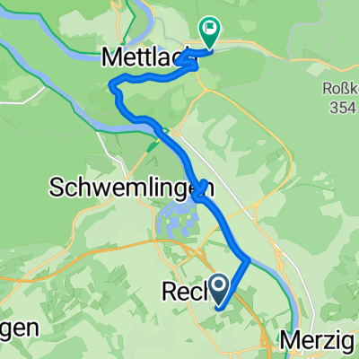 Hilbringer Straße, Merzig nach Bocksberg, Mettlach