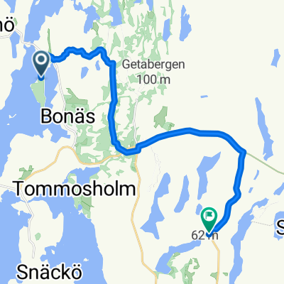 Tällskärsvägen to Bolstaholmsvägen
