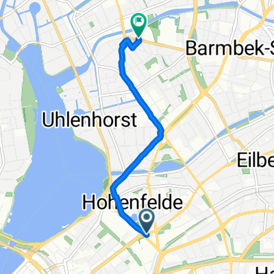 Lübecker Straße, Hamburg nach Grovestraße, Hamburg
