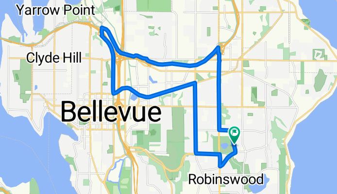 428 154th Ave SE, Bellevue to 436 154th Ave SE, Bellevue