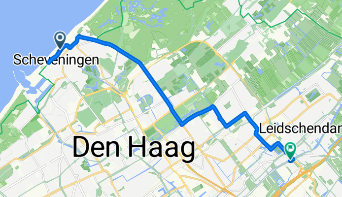 The Hague to Vlietweg, Leidschendam
