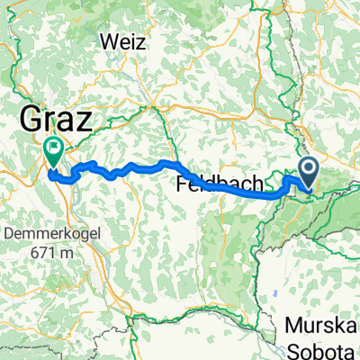 13. Tag Jennersdorf bis Schwarzlsee