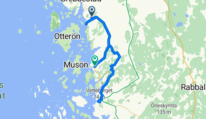 Havskattsvägen, Grebbestad to Långesjö, Fjällbacka