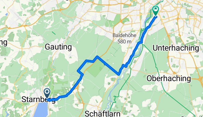 Hotel Wetterstein-Starnberger See 27,5km