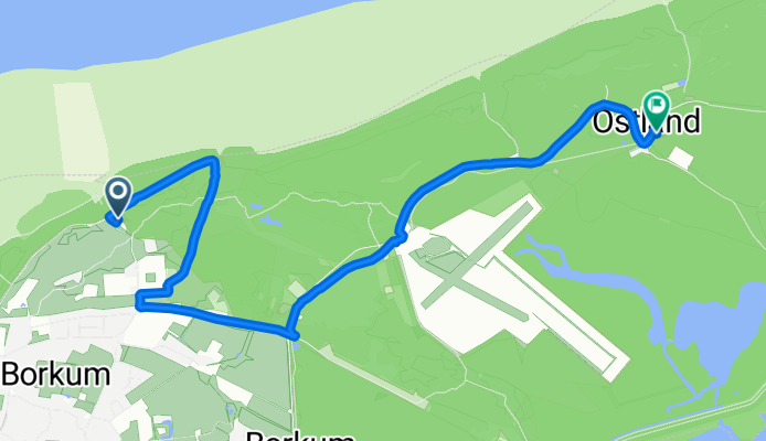 Borkum nach Ostland, Borkum