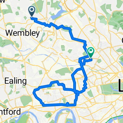 Home to QP to Chiswick to QP to Home