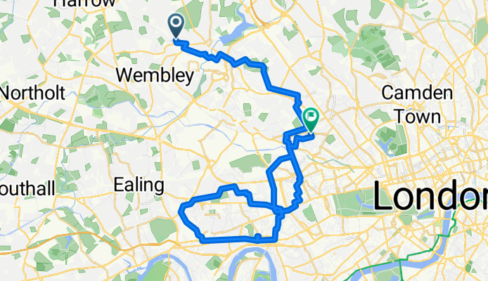 Home to QP to Chiswick to QP to Home