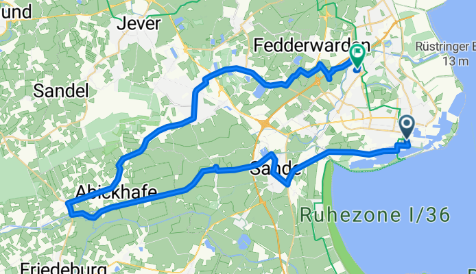 Gökerstraße, Wilhelmshaven nach James-Cook-Weg, Wilhelmshaven