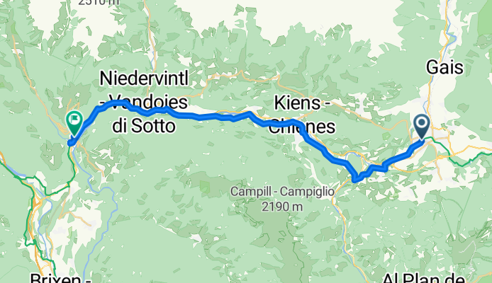 Via Polo Stegona Marco nach Via Lanz Caterina