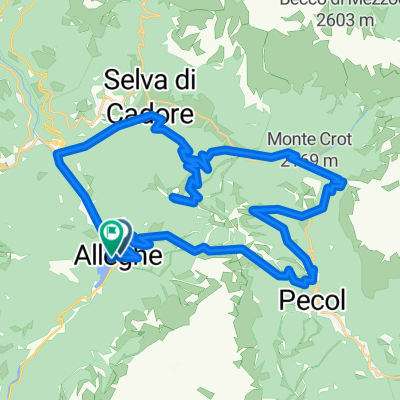 anello Alleghe cima fertazza Cervo Martaraz