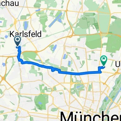 Dr-Johann-Heitzer-Straße, Karlsfeld nach Maria-Probst-Straße, München