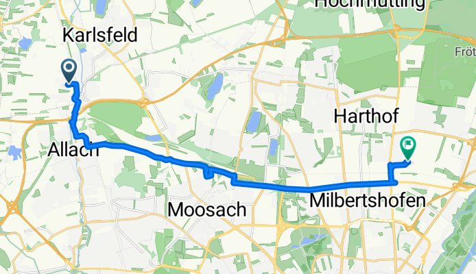 Dr-Johann-Heitzer-Straße, Karlsfeld nach Maria-Probst-Straße, München