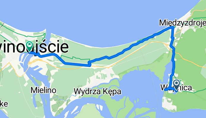 Turkusowa, Wapnica do Jana z Kolna, Świnoujście