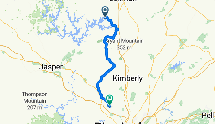 Smith Lake Park to Brookside Campground