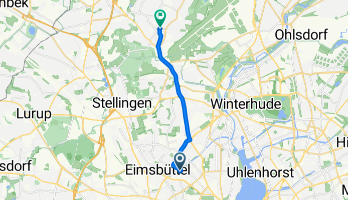 Bundesstraße, Hamburg nach Paul-Sorge-Straße, Hamburg