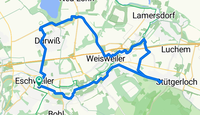 Moltkestraße, Eschweiler nach Moltkestraße, Eschweiler