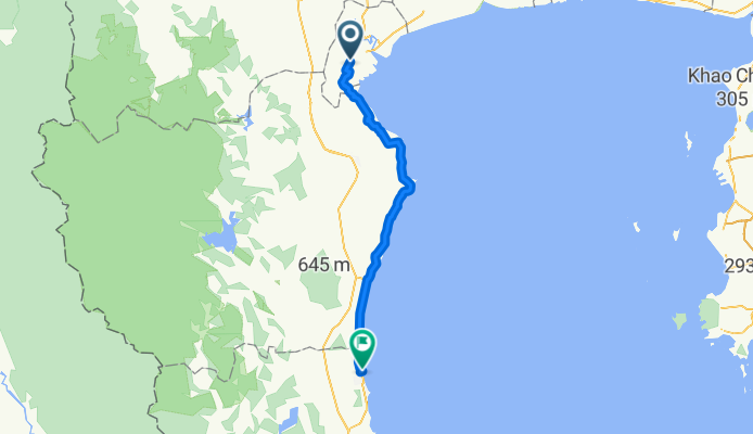 Von Amphoe Amphawa bis Amphoe Hua Hin