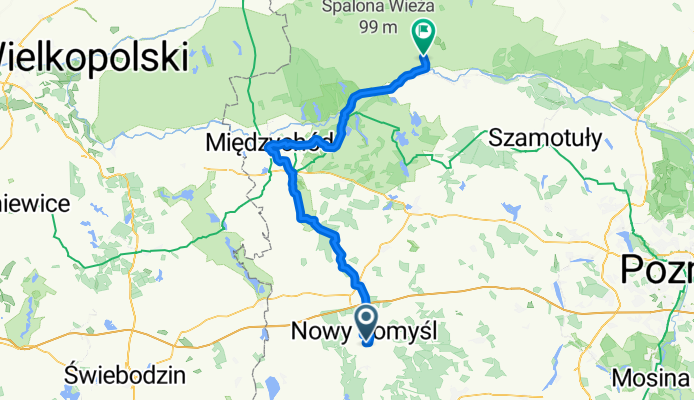 From Nowy Tomyśl to Wronki