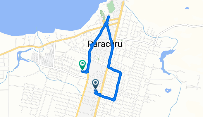 De Rua Benjamim Ramos a Rua Primeiro de Janeiro