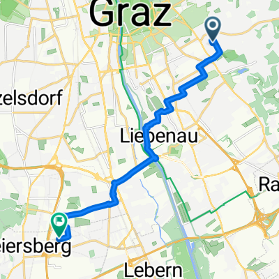 From Seiersberg-Pirka to Graz