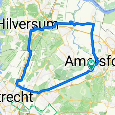 Route in Amersfoort