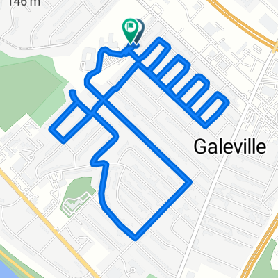 Saslon Park Dr, Liverpool to Saslon Park Dr, Liverpool