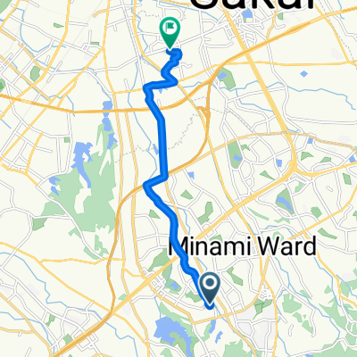 城山台3丁目, 堺市へ八田北町, 堺市