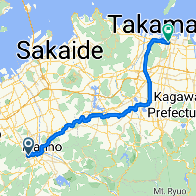 Kotohira Station to Takamatsu