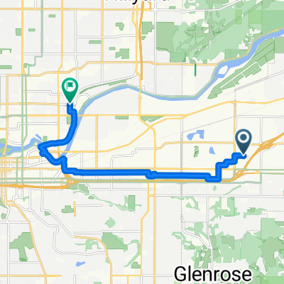 North Eastern Road to East Baldwin Avenue