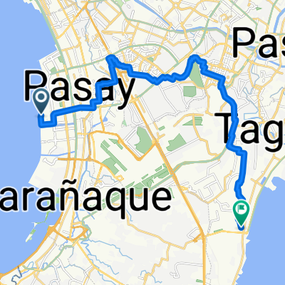 Route to Pres M L Quezon