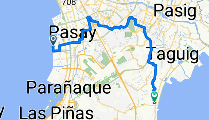Route to Pres M L Quezon