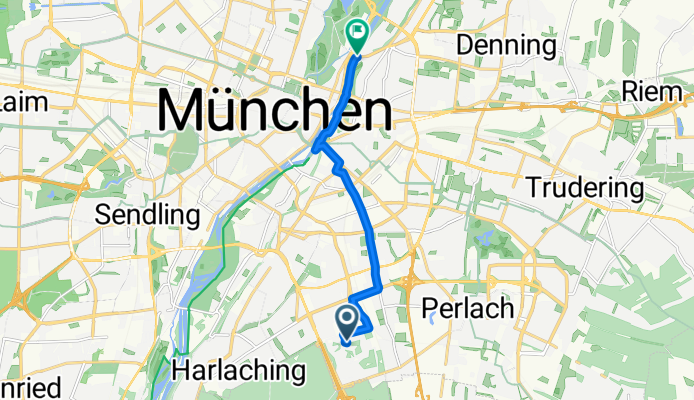Wikingerstraße, München nach Montgelasstraße, München