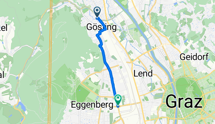 Aspachgasse, Graz nach Alte Poststraße, Graz