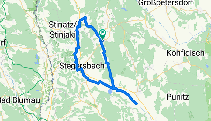 Route in Olbendorf