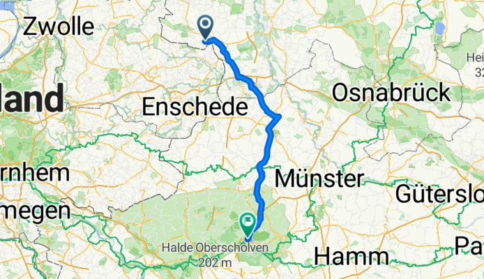 Räkers Kamp naar Zu den Mühlen