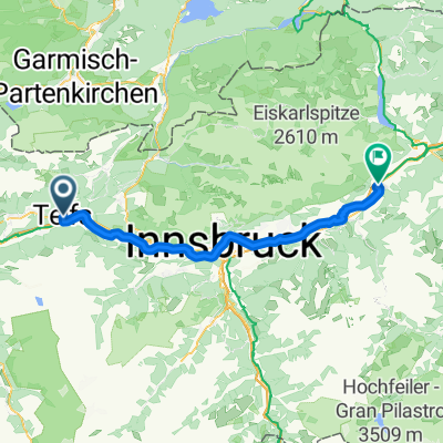 Bahnhofstraße, Telfs nach Bahnhofstraße, Schwaz