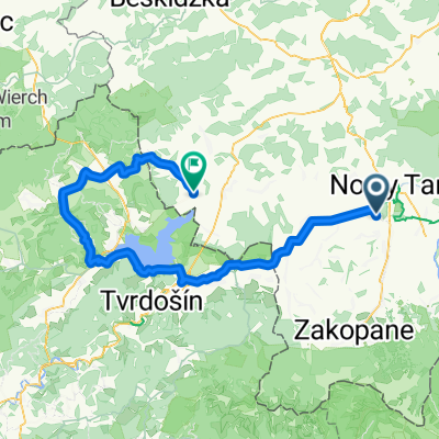 Route to Lipnica Wielka