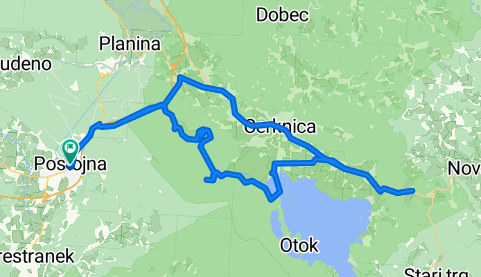 Titov trg, Postojna a Ljubljanska cesta, Postojna