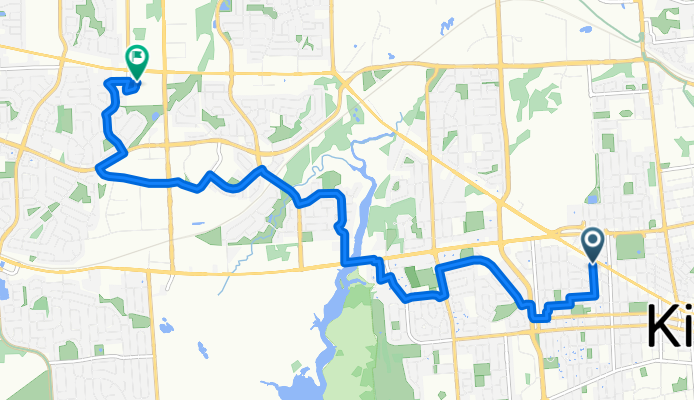Route in Kingston