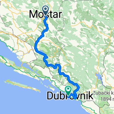 BB16 Mostar - Dubrovnik