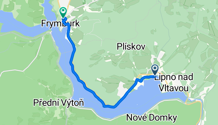 Trasa do Frymburk