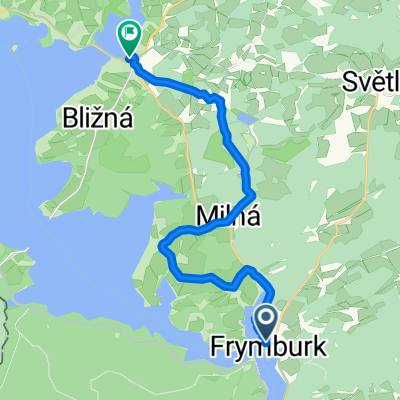 Frymburk do Černá v Pošumaví