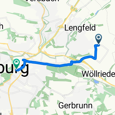 Friedrich-Bergius-Ring, Würzburg nach Sartoriusstraße, Würzburg